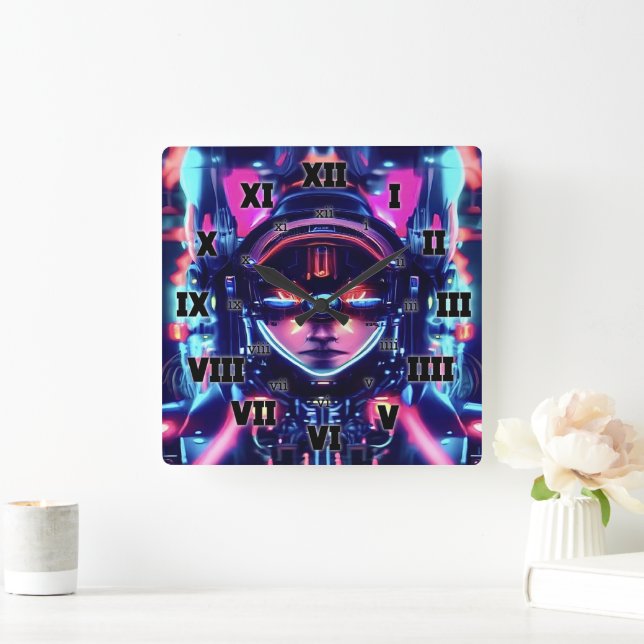 Reloj Cuadrado W4VE ・ DISEÑO. | "Procedural" ~ [49 / 50] ・ (Hogar)