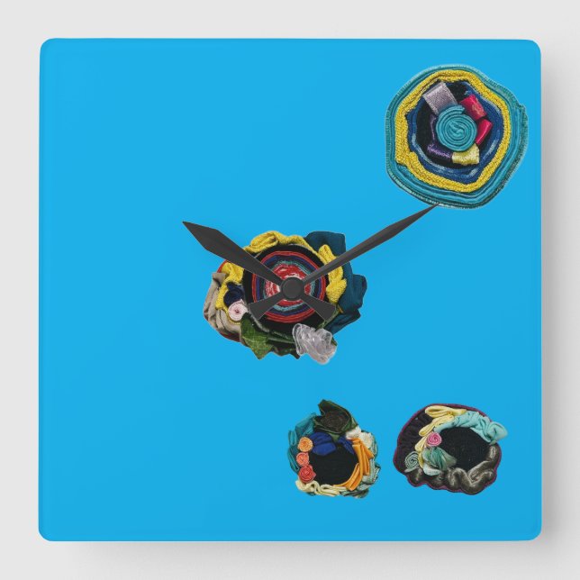 Reloj Cuadrado Wall Art & Décor > Clocks (Anverso)