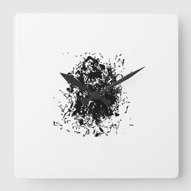 Reloj Cuadrado Wall Art & Décor > Clocks (Anverso)