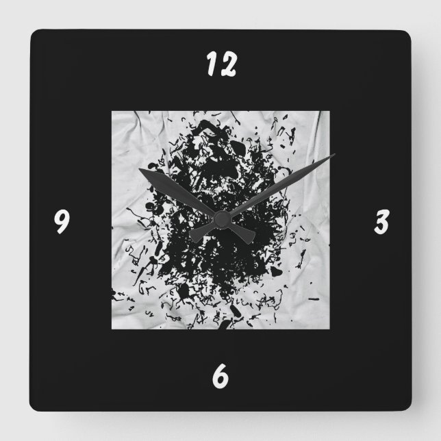 Reloj Cuadrado Wall Art & Décor > Clocks (Anverso)