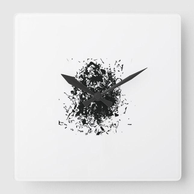 Reloj Cuadrado Wall Art & Décor > Clocks (Anverso)
