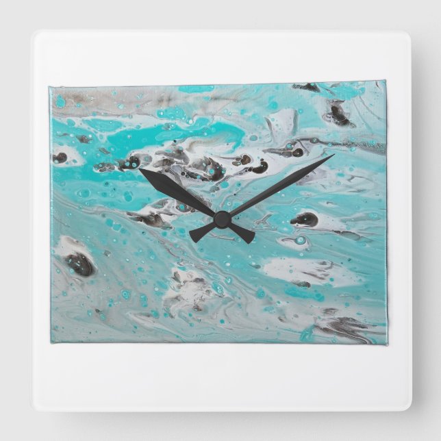 Reloj Cuadrado Wall Clock (Anverso)