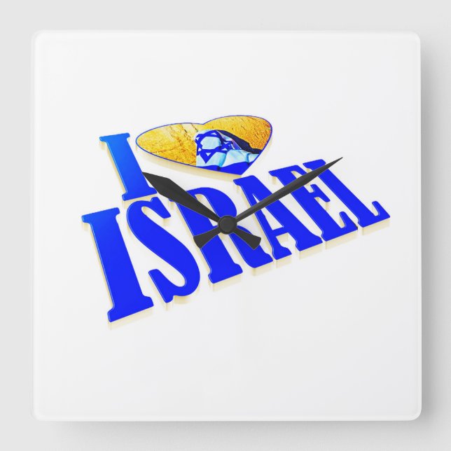 Reloj Cuadrado Wall Clock (Anverso)