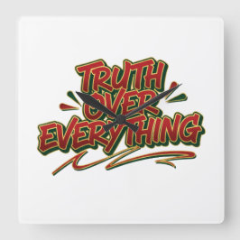 Reloj Cuadrado Wall Clock