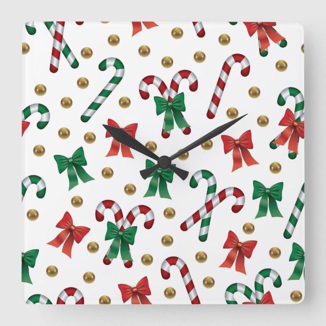 Reloj Cuadrado Wall Clock (Anverso)