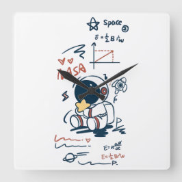 Reloj Cuadrado Wall Clock.