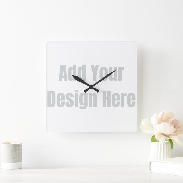 Reloj Cuadrado Wall Clock (Hogar)