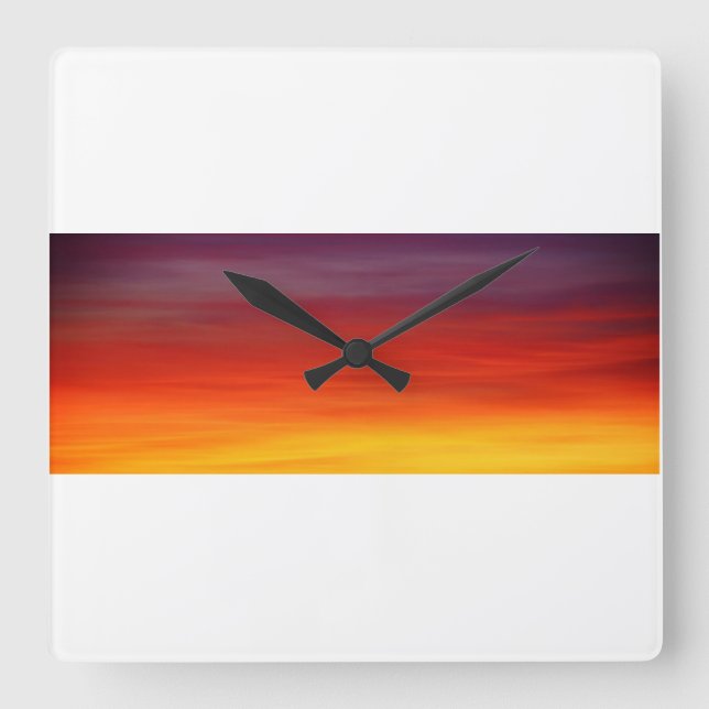 Reloj Cuadrado Wall Clock (Anverso)