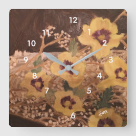 Reloj Cuadrado Wall Clock : Still Life