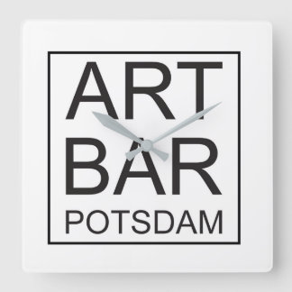 Reloj Cuadrado Wanduhr ARTBar by ART & Commerz Potsdam