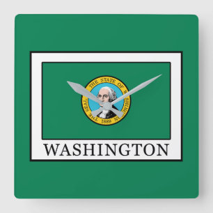 Reloj Cuadrado Washington