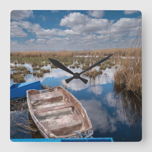 Reloj Cuadrado Water | Kayseri Turkey (Anverso)