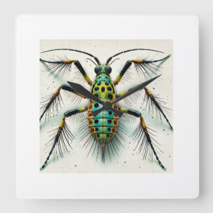 Reloj Cuadrado Water Strider 070824IREF218 - Watercolor