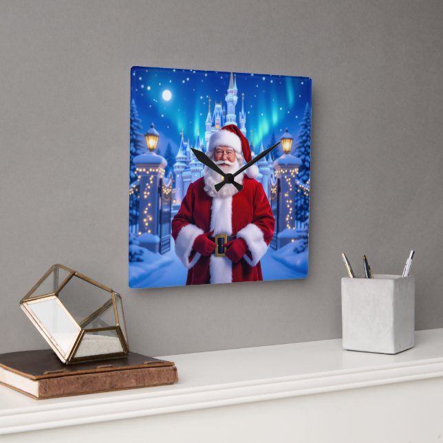 Reloj Cuadrado „Weihnachtliche Harmonie“ (Oficina)