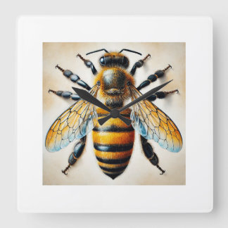 Reloj Cuadrado Western honeybee Apis mellifera 250924IREF244 - Wa