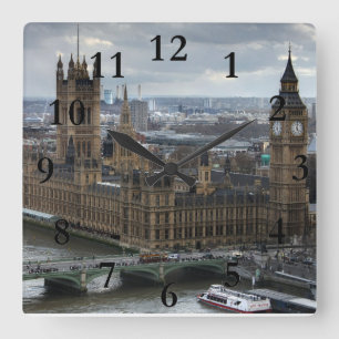 Reloj Cuadrado Westminster