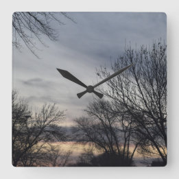 Reloj Cuadrado Whispers of Winter