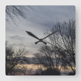 Reloj Cuadrado Whispers of Winter