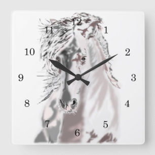 Reloj Cuadrado White Horse