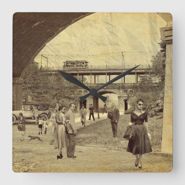 Reloj Cuadrado Who's that girl? (Anverso)