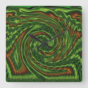 Reloj Cuadrado Wicks Twist