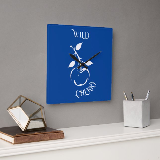 Reloj Cuadrado Wild Cherry (Oficina)