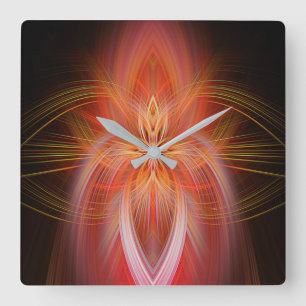 Reloj Cuadrado Wild Iris