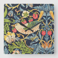 William Morris Strawberry Thief Floral Pattern