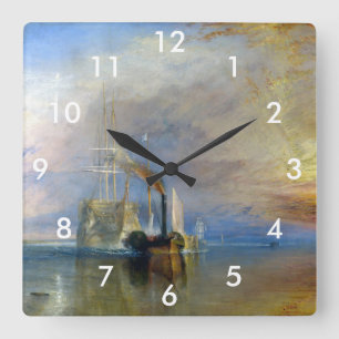 Reloj Cuadrado William Turner - El Temeraire luchador