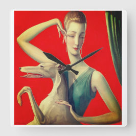 Reloj Cuadrado Wladyslaw Theodore Benda