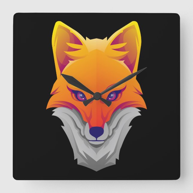 Reloj Cuadrado Wolf (Anverso)