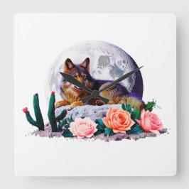 Reloj Cuadrado Wolf27: