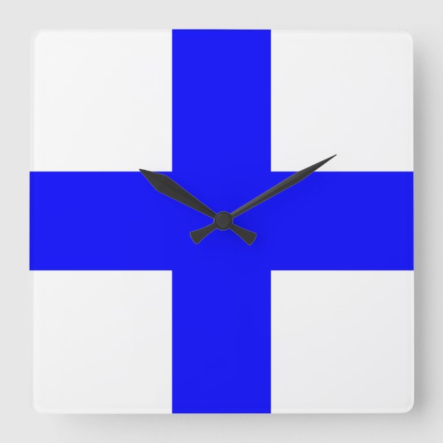 RELOJ CUADRADO XRAY BLUE CROSS (Anverso)
