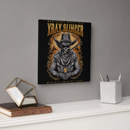 Reloj Cuadrado XRay Slinger Skeleton Cowboy