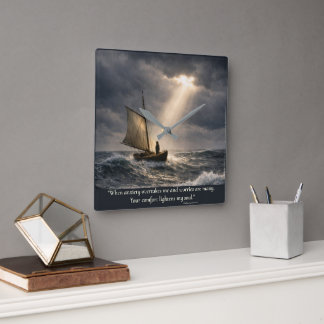 Reloj Cuadrado You Comfort My Soul