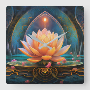 Reloj Cuadrado Zen Wall Clock