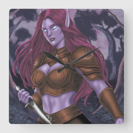 Reloj Cuadrado Zendyr en el bosque