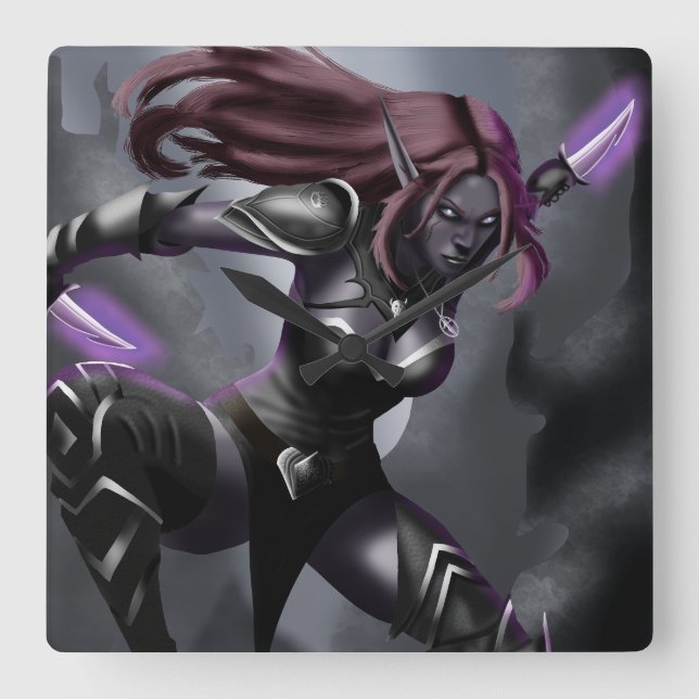 Reloj Cuadrado Zendyr en Telogrus (Anverso)