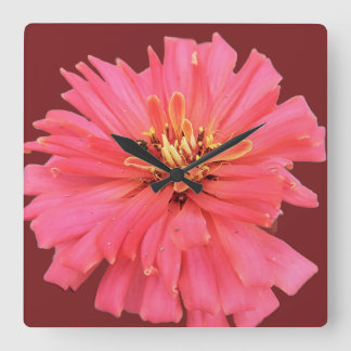 Reloj Cuadrado Zenia Floral