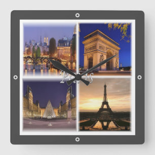 Reloj Cuadrado zFR030 PARIS, Francia, Europa,
