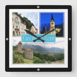 Reloj Cuadrado zLI003 VADUZ Liechtenstein,