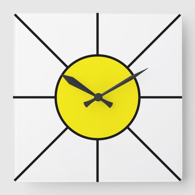 Reloj Cuadrado Zon  (Anverso)