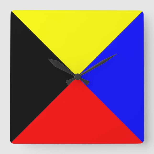 RELOJ CUADRADO ZULU (Anverso)