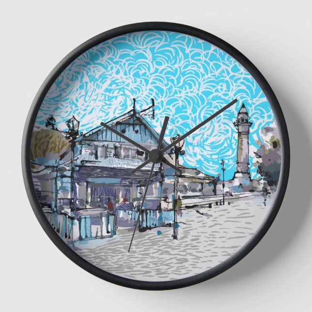 Reloj Cuadros de decoración de arte en pared (Anverso)