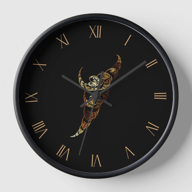 Reloj Cuerno Dorado de Abundancia (Anverso)