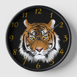 Reloj Cueva masculina con tigre