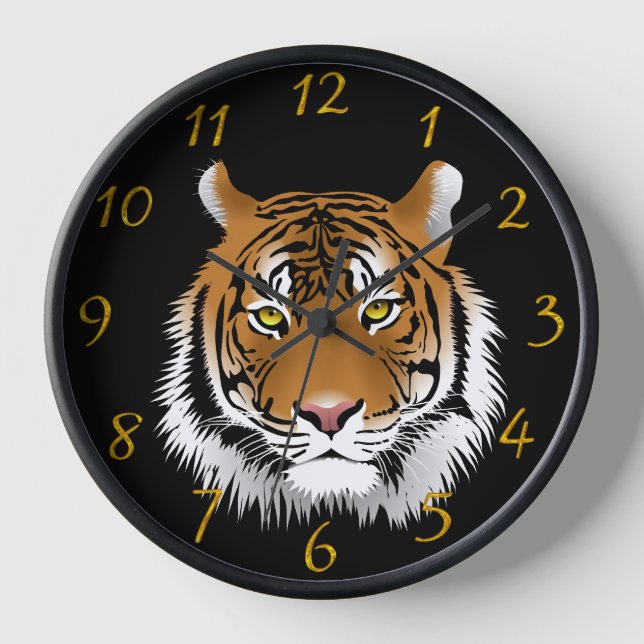 Reloj Cueva masculina con tigre (Anverso)