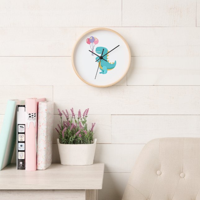 Reloj Cute Bird Kids Wall Clock – Soft Nursery Decor (Sala de lectura)