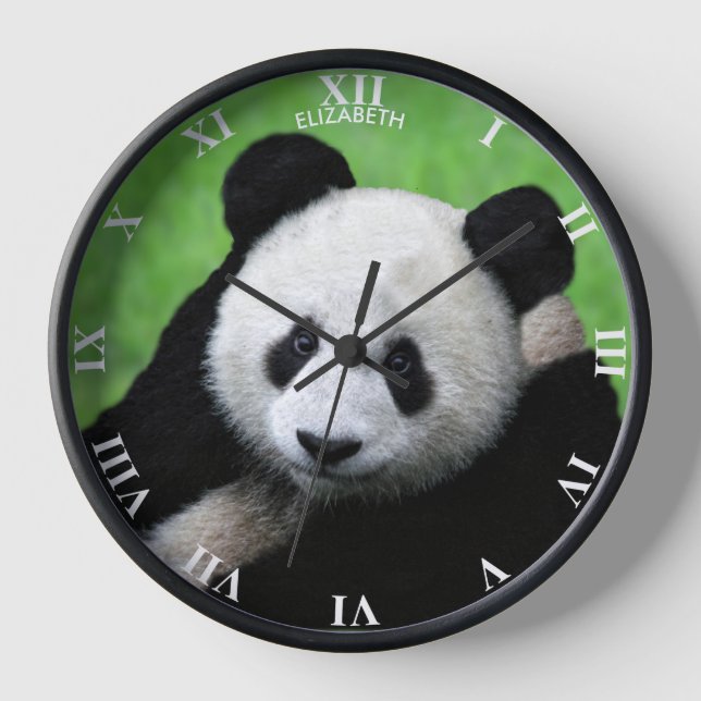 Reloj Cute Giant Adorable Panda (Anverso)