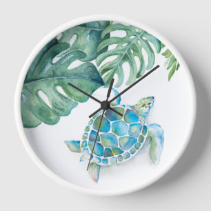 Reloj Cute Sea Turtle Clocks Nursery